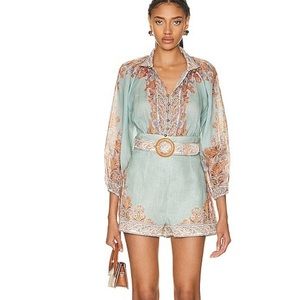 ZIMMERMANN
Devi paisley-print cotton-voile blouse